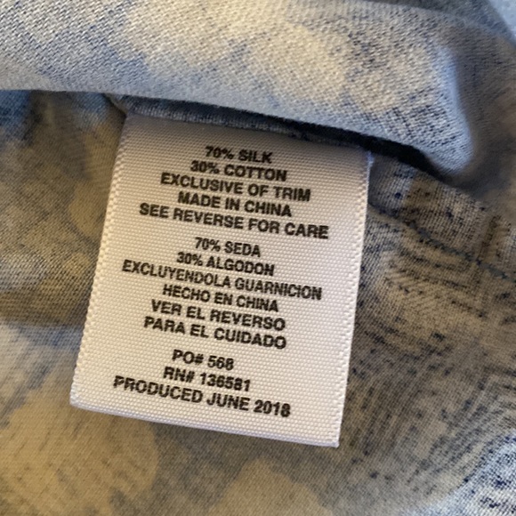 NAT NAST SIZE M SILK CASUAL BUTTON DOWN CHECK SHIRT - Picture 8 of 8